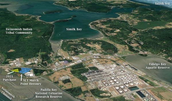 March Point heronry map